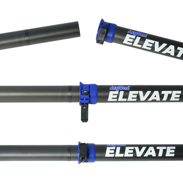 skyVac® Elevate 44mm Clamped Pole (1.5m) - Image 3